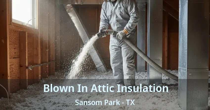 Blown In Attic Insulation Sansom Park - TX