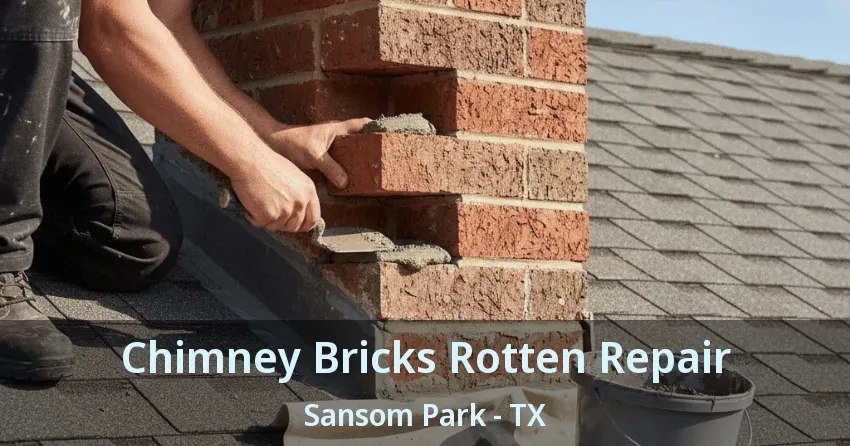 Chimney Bricks Rotten Repair Sansom Park - TX