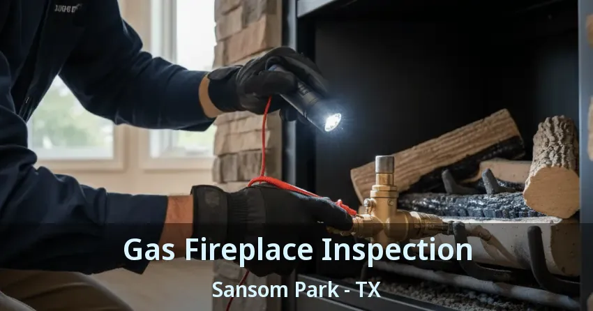 Gas Fireplace Inspection Sansom Park - TX