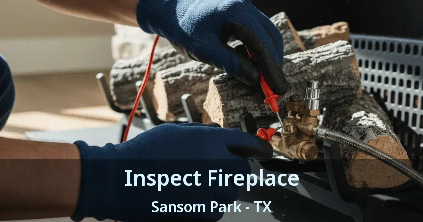 Inspect Fireplace Sansom Park - TX