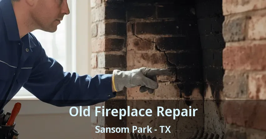 Old Fireplace Repair Sansom Park - TX