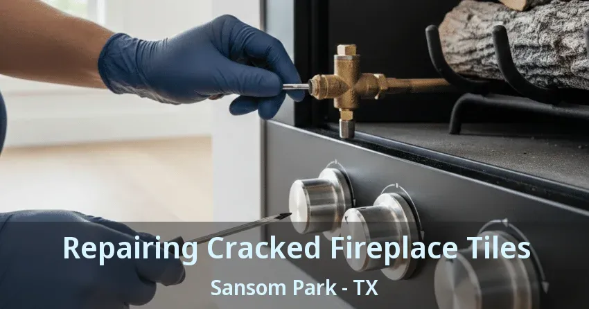 Repairing Cracked Fireplace Tiles Sansom Park - TX