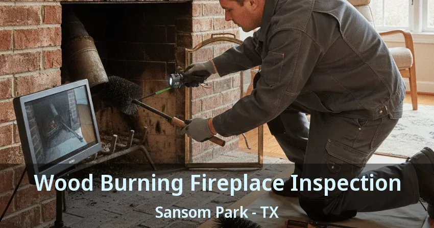 Wood Burning Fireplace Inspection Sansom Park - TX